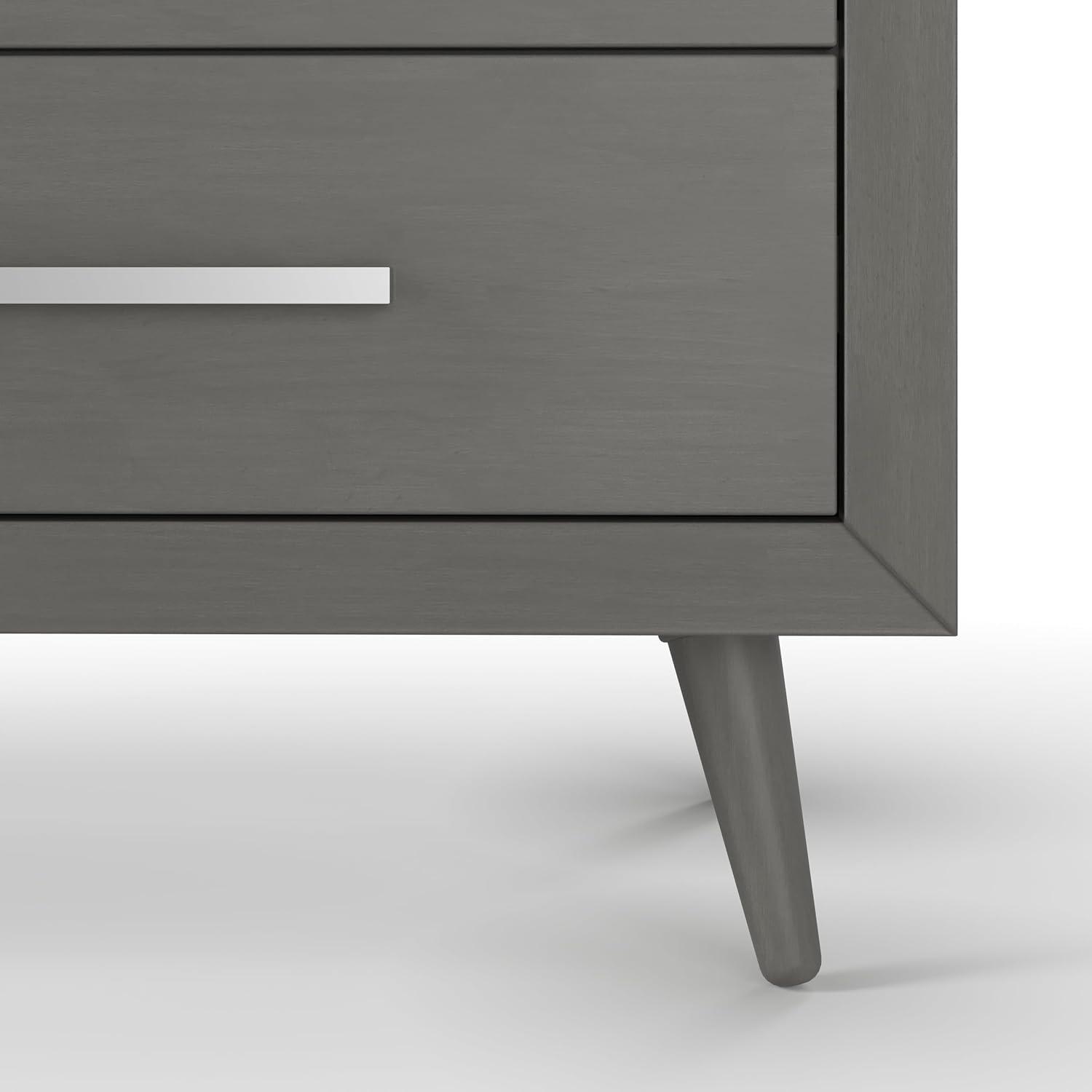 imageChild Craft 6Drawer Cranbrook Double Dresser for Nursery or Bedroom Plenty of Storage AntiTip Kit Included to Prevent Tipping NonToxic Baby Safe Finish Lunar GrayLunar Gray