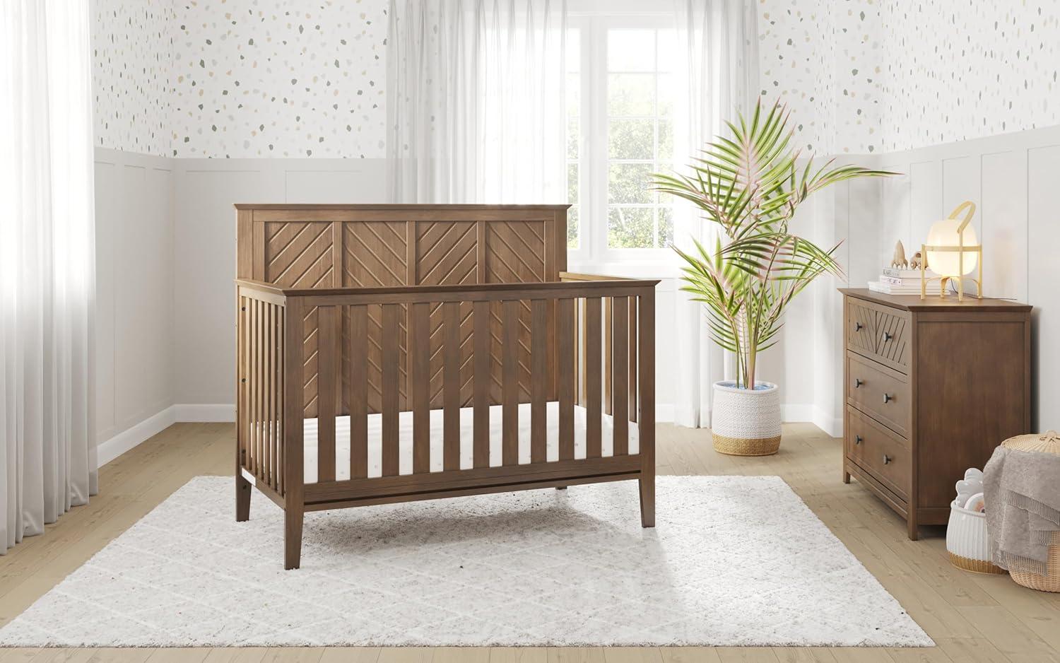 imageChild Craft Atwood 3 Drawer Dresser for Nursery or Bedroom Plenty of Storage AntiTip Kit Included to Prevent Tipping NonToxic Baby Safe Finish Cocoa Bean