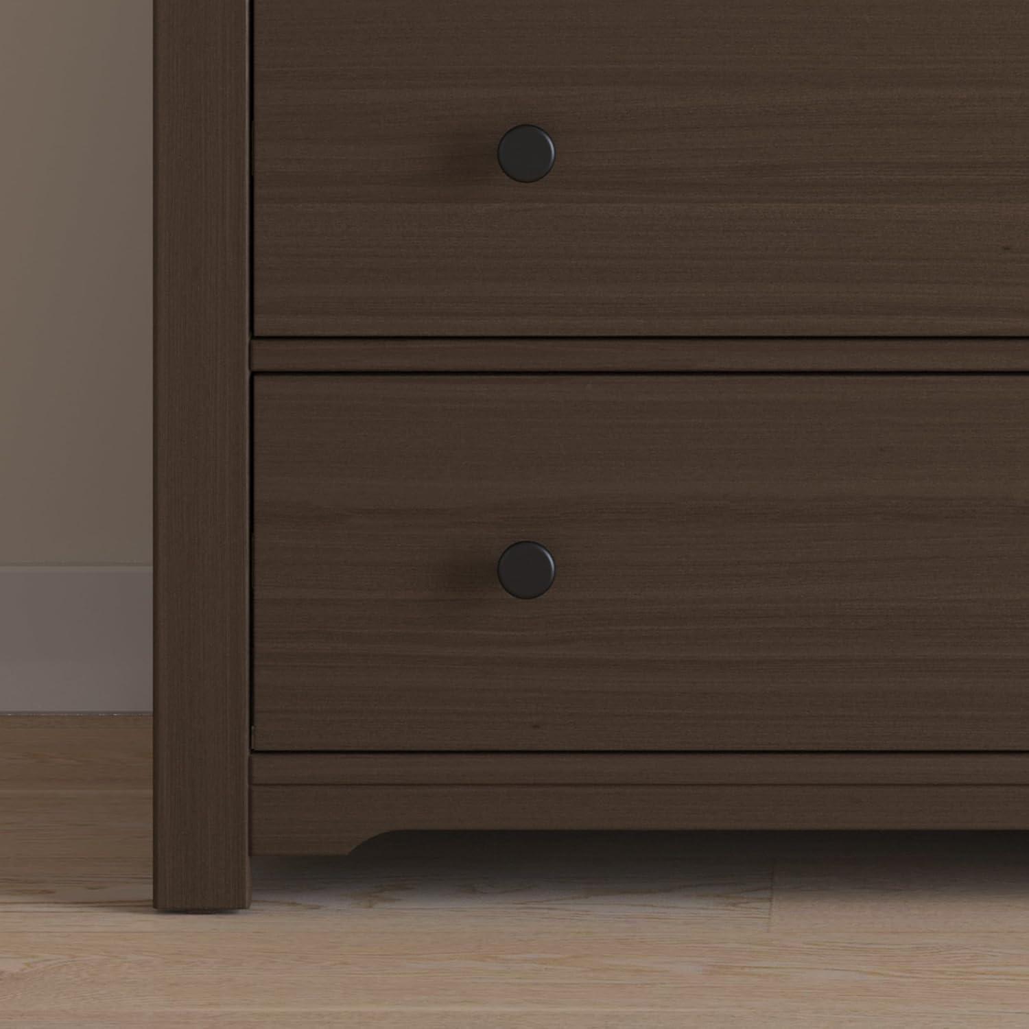 imageChild Craft Harmony 3 Drawer Dresser with Removable Changing Table Topper for Nursery or Bedroom Plenty of Storage AntiTip Kit Included to Prevent Tipping NonToxic Baby Safe Finish Matte WhiteBrushed Truffle