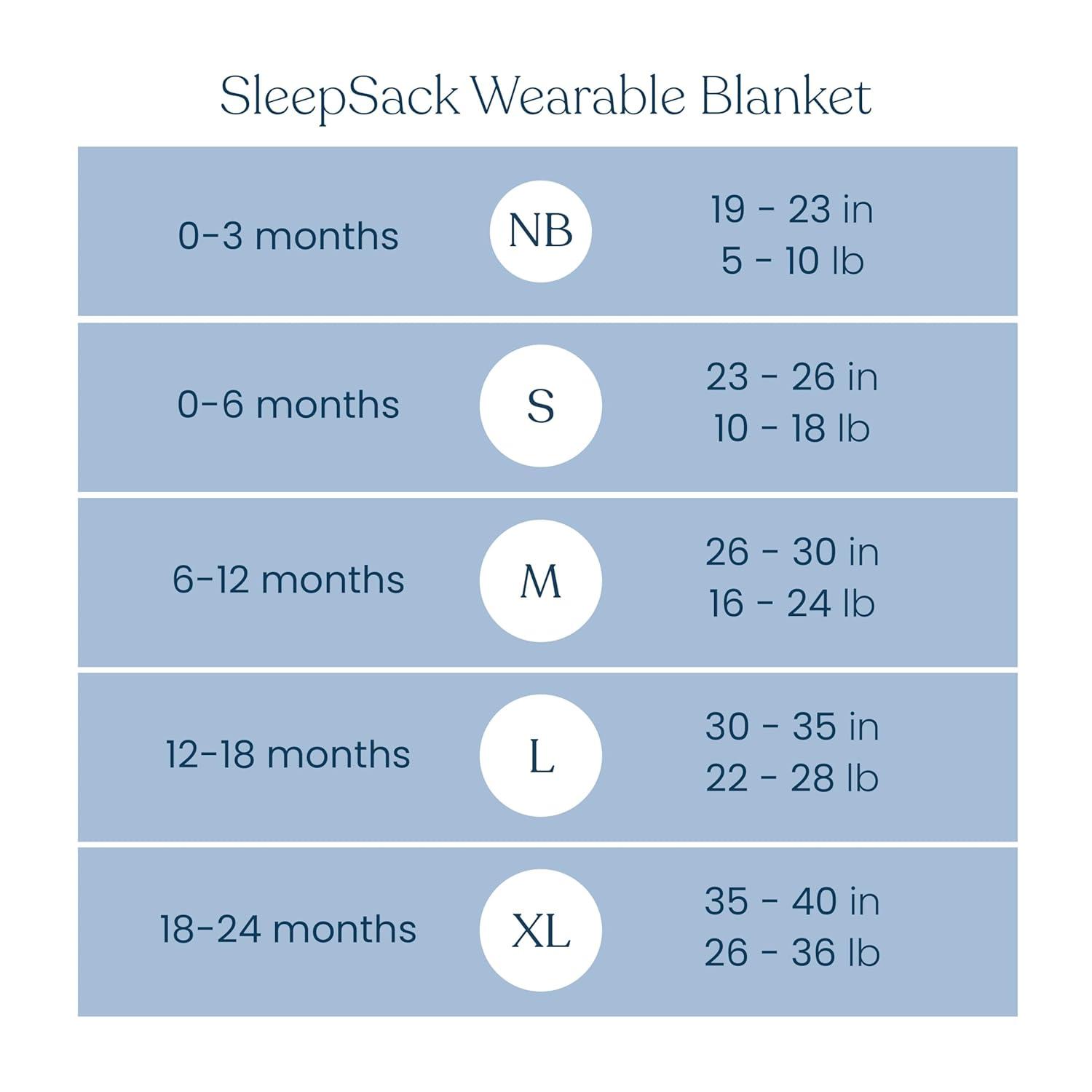 imageHALO SleepSack 100 Cotton Wearable Blanket Swaddle Transition Sleeping Bag TOG 05 Blue Thyme Large 1218 MonthsBlue Stripe