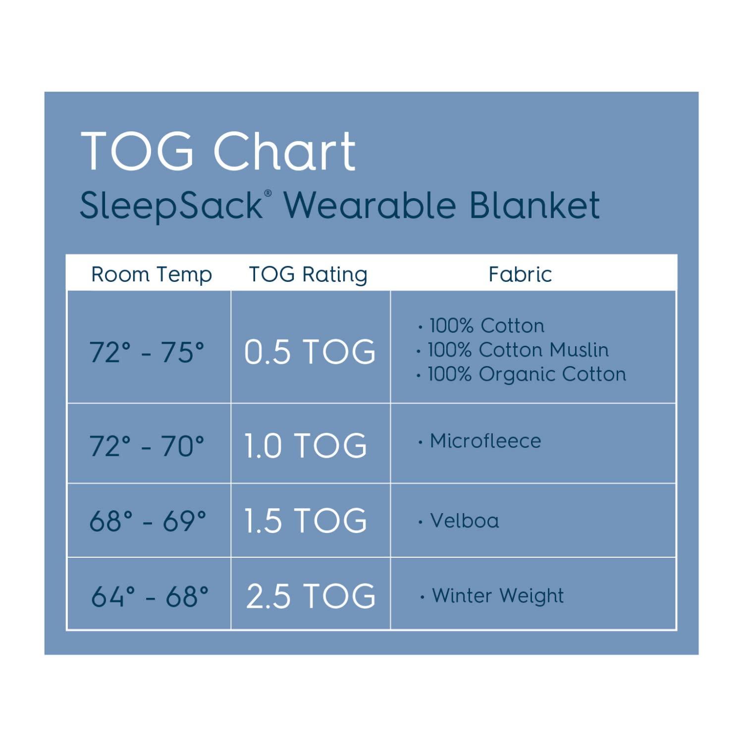 imageHALO SleepSack 100 Cotton Wearable Blanket Swaddle Transition Sleeping Bag TOG 05 Blue Thyme Large 1218 MonthsStems