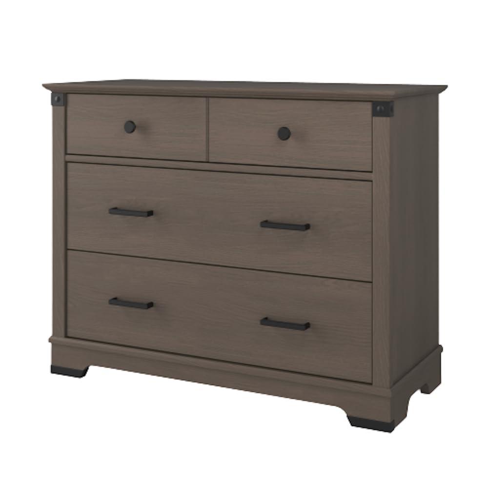 imageChild Craft Redmond 3 Drawer Dresser for Nursery or Bedroom Plenty of Storage AntiTip Kit Included to Prevent Tipping NonToxic Baby Safe Finish Dapper GrayGrey