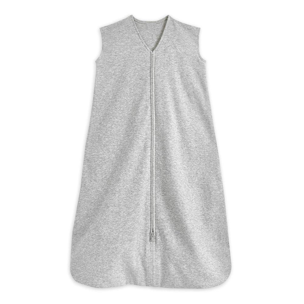 imageHALO SleepSack 100 Cotton Wearable Blanket Swaddle Transition Sleeping Bag TOG 05 Blue Thyme Large 1218 MonthsHeather Grey
