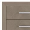 Child Craft 6-Drawer Kieran Dresser for Nursery or Bedroom, Plenty of Storage, Anti-Tip Kit Included to Prevent Tipping, Non-Toxic, Baby Safe Finish, Ready-to-Assemble (Toasted Chestnut)(Grey)