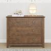 Child Craft Atwood 3 Drawer Dresser for Nursery or Bedroom, Plenty of Storage, Anti-Tip Kit Included to Prevent Tipping, Non-Toxic, Baby Safe Finish (Cocoa Bean)
