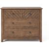 Child Craft Atwood 3 Drawer Dresser for Nursery or Bedroom, Plenty of Storage, Anti-Tip Kit Included to Prevent Tipping, Non-Toxic, Baby Safe Finish (Cocoa Bean)