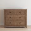 Child Craft Atwood 3 Drawer Dresser for Nursery or Bedroom, Plenty of Storage, Anti-Tip Kit Included to Prevent Tipping, Non-Toxic, Baby Safe Finish (Cocoa Bean)