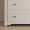 Child Craft Harmony 3 Drawer Dresser with Removable Changing Table Topper for Nursery or Bedroom, Plenty of Storage, Anti-Tip Kit Included to Prevent Tipping, Non-Toxic, Baby Safe Finish (Matte White)(Brushed Cotton)