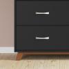 Child Craft SOHO 3 Drawer Dresser for Nursery or Bedroom, Plenty of Storage, Anti-Tip Kit Included to Prevent Tipping, Non-Toxic, Baby Safe Finish (Ebony)(Ebony)