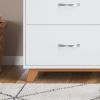 Child Craft SOHO 3 Drawer Dresser for Nursery or Bedroom, Plenty of Storage, Anti-Tip Kit Included to Prevent Tipping, Non-Toxic, Baby Safe Finish (Ebony)(White)