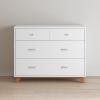 Child Craft SOHO 3 Drawer Dresser for Nursery or Bedroom, Plenty of Storage, Anti-Tip Kit Included to Prevent Tipping, Non-Toxic, Baby Safe Finish (Ebony)(White)