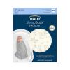 HALO 100% Cotton Sleepsack Swaddle, 3-Way Adjustable Wearable Blanket, TOG 1.5, Baby Blue, Newborn, 0-3 Months(Lullaby Forest)