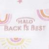 HALO 100% Cotton Sleepsack Swaddle, 3-Way Adjustable Wearable Blanket, TOG 1.5, Baby Blue, Newborn, 0-3 Months(Sunshine Rainbows)