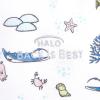 HALO Disney Baby 100% Cotton Sleepsack Swaddle, 3-Way Adjustable Wearable Blanket, TOG 1.5, Winnie Frolic, Newborn, 0-3 Months(Nemo Great Barrier Reef)