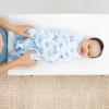 HALO Disney Baby 100% Cotton Sleepsack Swaddle, 3-Way Adjustable Wearable Blanket, TOG 1.5, Winnie Frolic, Newborn, 0-3 Months(Nemo Tie Dye)