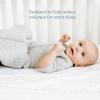 HALO Easy Transition Sleepsack Wearable Blanket, TOG 1.5, Heather Grey, Small(Heather Grey)