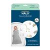 HALO SleepSack, 100% Cotton Wearable Blanket, Swaddle Transition Sleeping Bag, TOG 0.5, Blue Thyme, Large, 12-18 Months(Animal Paint)