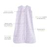 HALO SleepSack, 100% Cotton Wearable Blanket, Swaddle Transition Sleeping Bag, TOG 0.5, Blue Thyme, Large, 12-18 Months(Aster Flowers-purple)