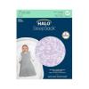HALO SleepSack, 100% Cotton Wearable Blanket, Swaddle Transition Sleeping Bag, TOG 0.5, Blue Thyme, Large, 12-18 Months(Aster Flowers-purple)