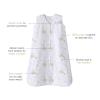 HALO SleepSack, 100% Cotton Wearable Blanket, Swaddle Transition Sleeping Bag, TOG 0.5, Blue Thyme, Large, 12-18 Months(Llama Sand)