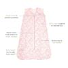 HALO SleepSack, 100% Cotton Wearable Blanket, Swaddle Transition Sleeping Bag, TOG 0.5, Blue Thyme, Large, 12-18 Months(Pink Toile)