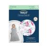 HALO SleepSack, 100% Cotton Wearable Blanket, Swaddle Transition Sleeping Bag, TOG 0.5, Blue Thyme, Large, 12-18 Months(Stems)