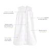 HALO SleepSack, 100% Cotton Wearable Blanket, Swaddle Transition Sleeping Bag, TOG 0.5, Blue Thyme, Large, 12-18 Months(Twinkle Pink)