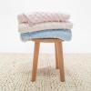 HALO Sleepsack Swaddle, 3-Way Adjustable Swaddle Blanket, TOG 3.0, Velboa Plush Dots, Cream, Newborn, 0-3 Months(Cream Plushy Dot)