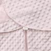 HALO Sleepsack Swaddle, 3-Way Adjustable Swaddle Blanket, TOG 3.0, Velboa Plush Dots, Cream, Newborn, 0-3 Months(Pink Plushy Dot)