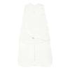 HALO 100% Cotton Sleepsack Swaddle, 3-Way Adjustable Wearable Blanket, TOG 1.5, Baby Blue, Newborn, 0-3 Months(Cream)