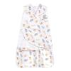 HALO 100% Cotton Sleepsack Swaddle, 3-Way Adjustable Wearable Blanket, TOG 1.5, Baby Blue, Newborn, 0-3 Months(Jungle)