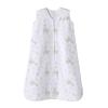 HALO SleepSack, 100% Cotton Wearable Blanket, Swaddle Transition Sleeping Bag, TOG 0.5, Blue Thyme, Large, 12-18 Months(Llama Sand)