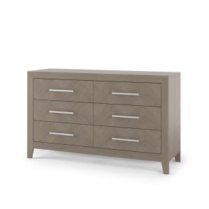 Child Craft 6-Drawer Kieran Dresser for Nursery or Bedroom, Plenty of Storage, Anti-Tip Kit Included to Prevent Tipping, Non-Toxic, Baby Safe Finish, Ready-to-Assemble (Toasted Chestnut)(Grey)