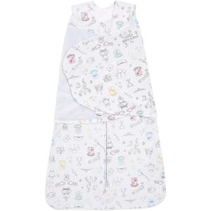 HALO Disney Baby 100% Cotton Sleepsack Swaddle, 3-Way Adjustable Wearable Blanket, TOG 1.5, Winnie Frolic, Newborn, 0-3 Months(Harry Potter Enchanted)
