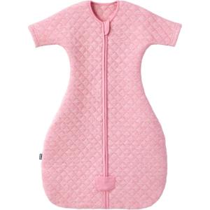 HALO Easy Transition Sleepsack Wearable Blanket, TOG 1.5, Heather Grey, Small(Heather Pink)