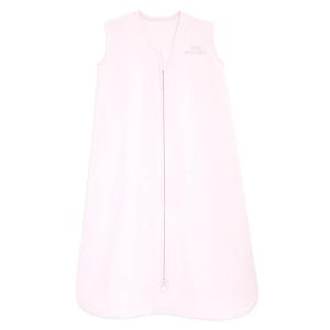 HALO SleepSack, 100% Cotton Wearable Blanket, Swaddle Transition Sleeping Bag, TOG 0.5, Blue Thyme, Large, 12-18 Months(Soft Pink)