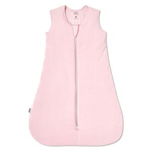 HALO SuperSoft Bamboo Wearable Blanket 1.5 TOG – Buttery Soft, Plush Baby Sleep Sack for Newborns, Infants & Toddlers, Hip-Healthy Design, Machine Washable, 6-12 Months, Medium, Oat(Dusty Pink)
