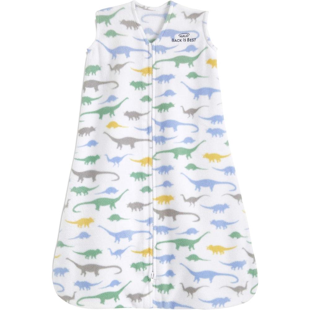 imageHALO MicroFleece Wearable Blanket Swaddle Transition Sleeping Bag TOG 10Dinos