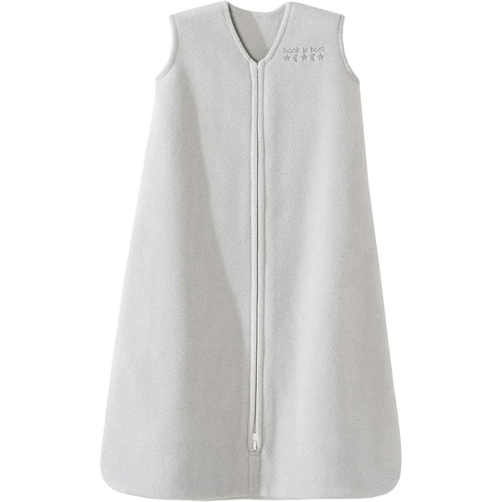 imageHALO MicroFleece Wearable Blanket Swaddle Transition Sleeping Bag TOG 10Grey