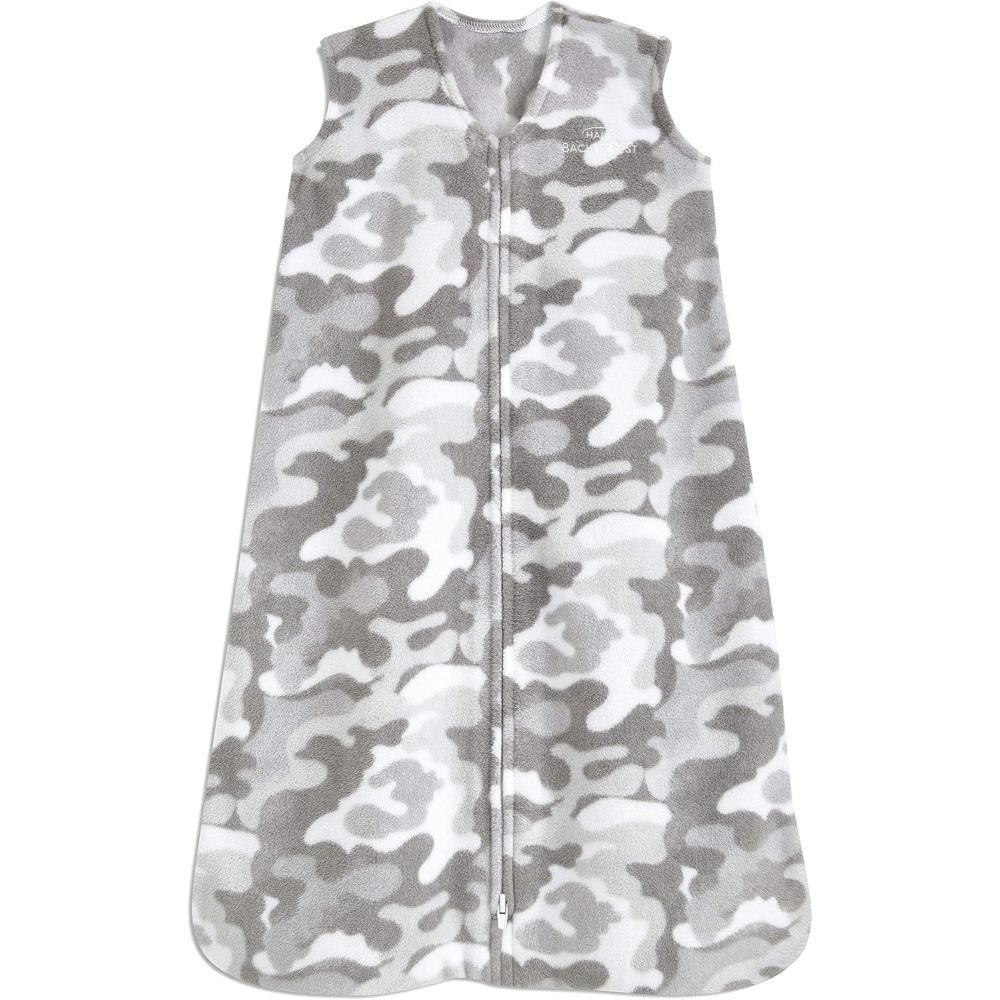 imageHALO MicroFleece Wearable Blanket Swaddle Transition Sleeping Bag TOG 10Sand Stone
