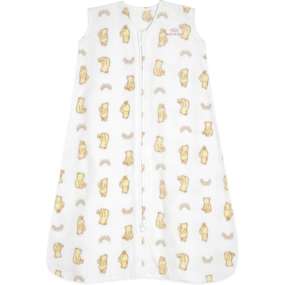 imageHALO MicroFleece Wearable Blanket Swaddle Transition Sleeping Bag TOG 10Sunshine Winnie