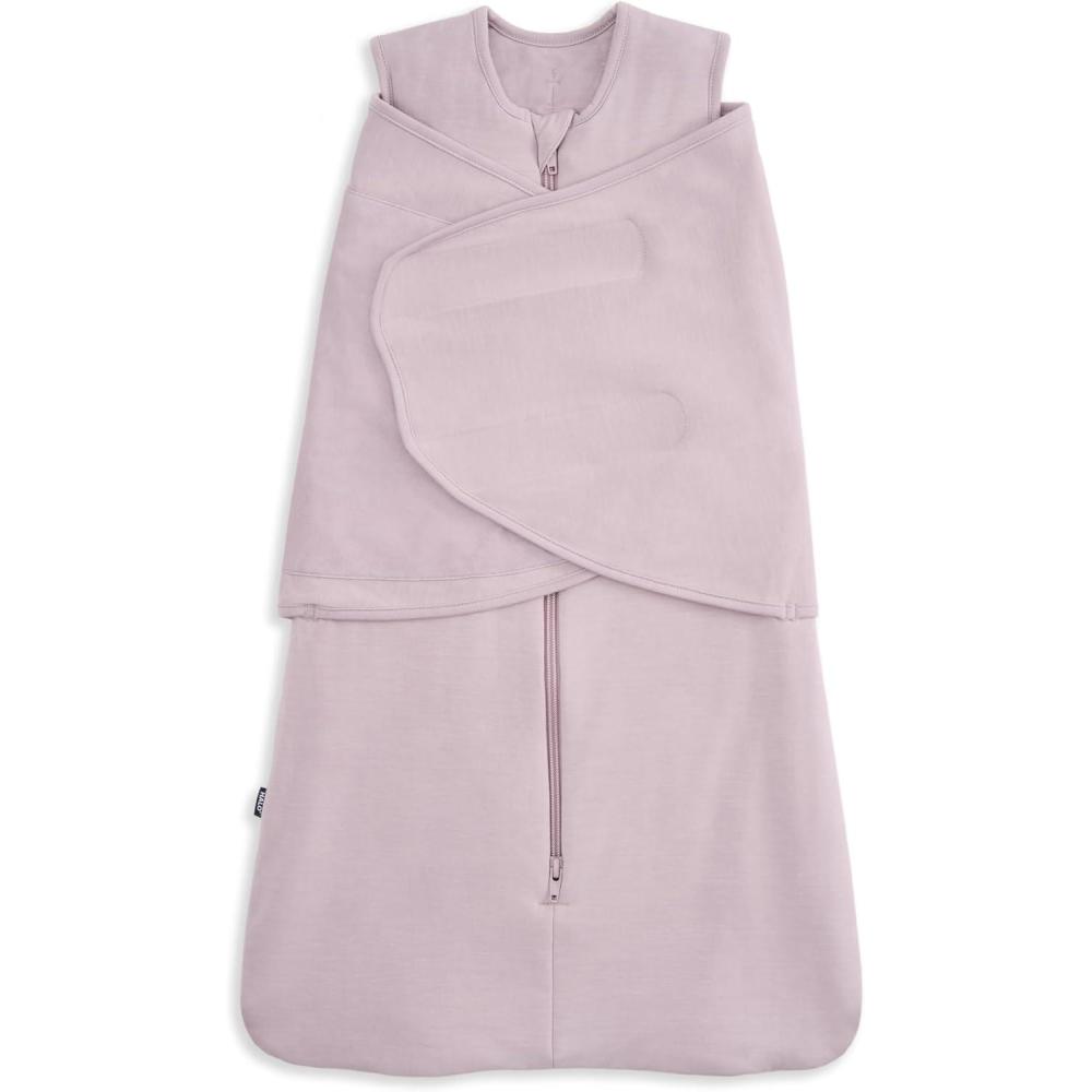 imageHALO SleepSack SuperSoft Swaddle Cozy Bamboo Viscose 3Way Adjustable Swaddle 2 Way Zipper 2 TOGMauve