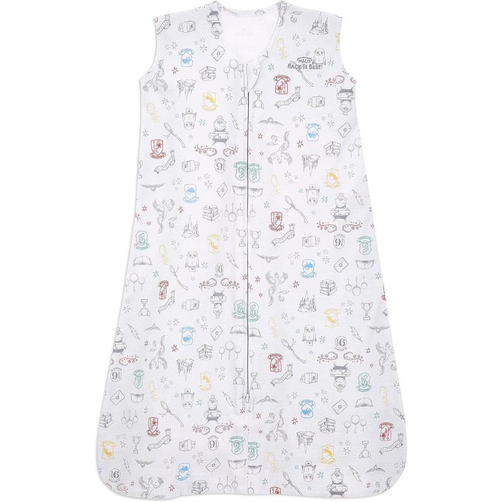 imageHALO Sleepsack 100 Cotton Wearable Blanket Swaddle Transition Sleeping Bag TOG 05Harry Potter Enchanted