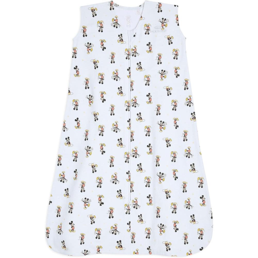 imageHALO Sleepsack 100 Cotton Wearable Blanket Swaddle Transition Sleeping Bag TOG 05Mickey Fun