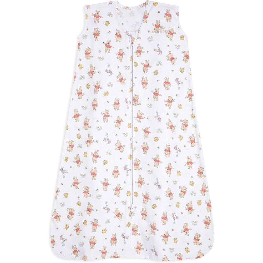 imageHALO Sleepsack 100 Cotton Wearable Blanket Swaddle Transition Sleeping Bag TOG 05Winnie Rainbows