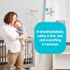 AirflowBaby Breathable Mesh Liner for Full-Size Cribs (Gray, 11′)