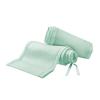 BreathableBaby Breathable Mesh Liner for Full-Size Cribs, Classic 3mm Mesh, Navy (Size 4FS Covers 3 or 4 Sides)(Mint Green)