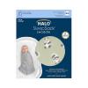 HALO Micro-Fleece Sleepsack Swaddle, 3-Way Adjustable Swaddle Blanket for Newborn and Infants, TOG 3.0 for Cold Climates, Hip Healthy, Baby Blue, Newborn, 0-3 Months(Cozy Pandas)