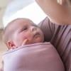 HALO SleepSack SuperSoft Swaddle, Cozy Bamboo Viscose, 3-Way Adjustable Swaddle, 2 Way Zipper, 2 TOG(Mauve)