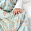 HALO Sleepsack, 100% Cotton Wearable Blanket, Swaddle Transition Sleeping Bag, TOG 0.5(Lion King Friends)